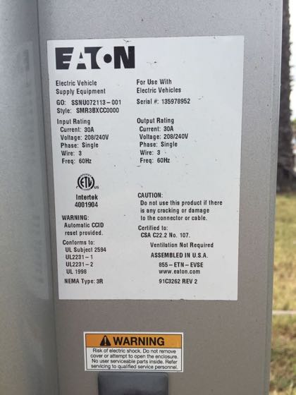 EV charger at Marine Corps Base Camp Pendleton