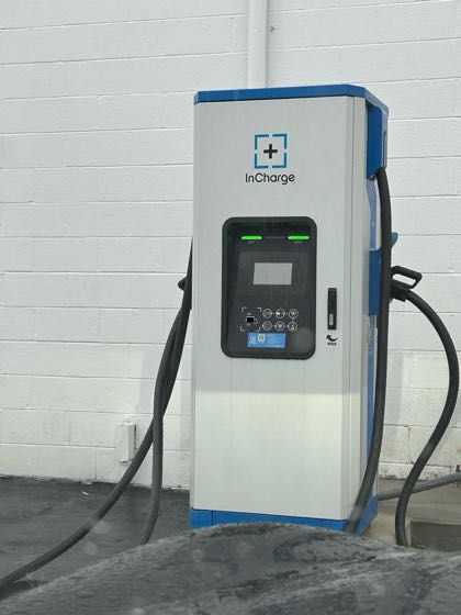 EV charger at Thayer Chevrolet