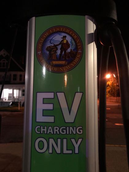 EV charger at Ulster County Office Building (1)