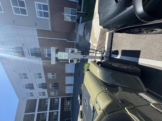EV charger at The Arbuckle Apartments L2 Charging