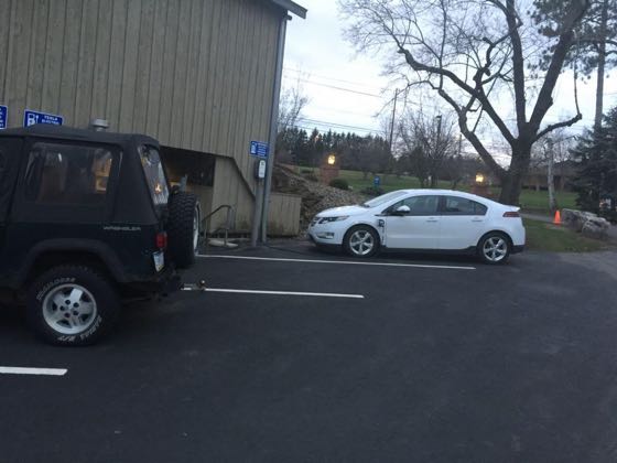 EV charger at The Inn at Turkey Hill