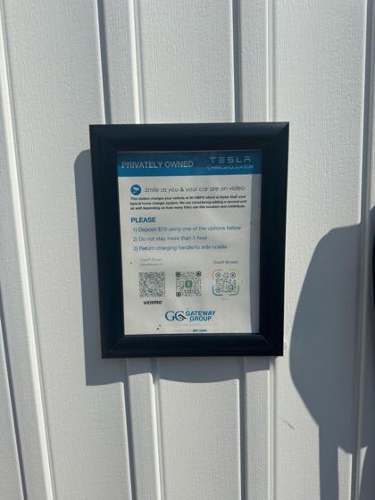 EV charger at City2Shore Real Estate