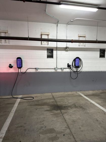 EV charger at 3700M Apartments