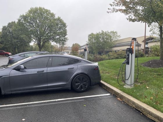 EV charger at Hankin Group - 747 Constitution Dr