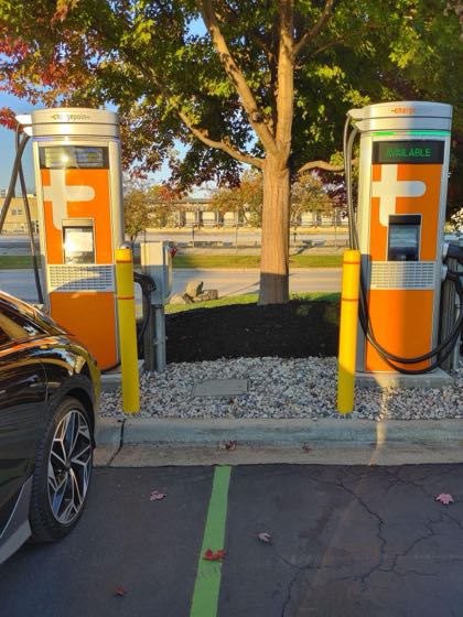 EV charger at City Lights