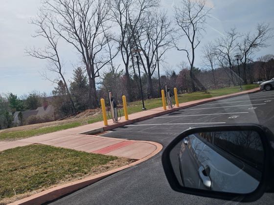 EV charger at 15 Gaelsong Ln Parking Lot