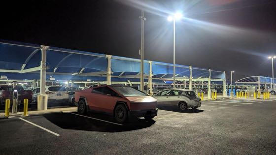 EV charger at Corpus Christi International Airport - Short Term Parking