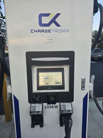 EV charger at Fallbrook Plaza LP
