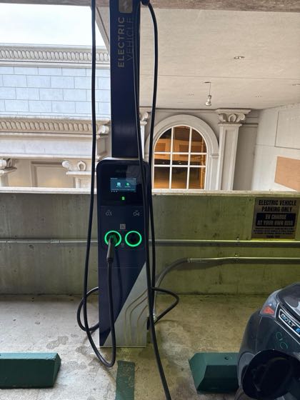 EV charger at Horseshoe Casino