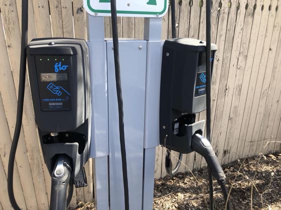 EV charger at Days Inn by Wyndham Greenfield