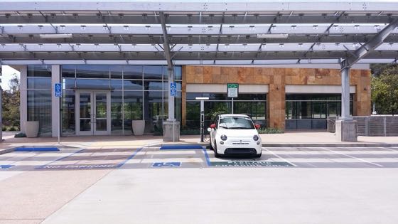 EV charger at Office Building