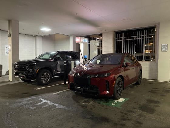 EV charger at Courtyard Edgewater NYC Area
