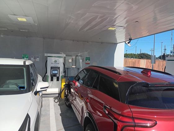 EV charger at Classic Chevrolet Sugar Land
