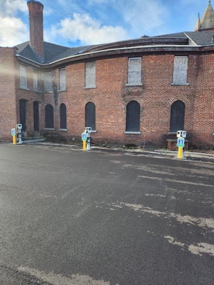 EV charger at 9 Elm St