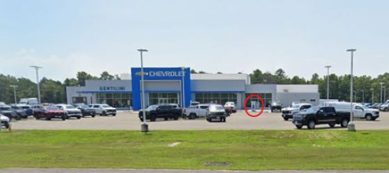 EV charger at Gentilini Chevrolet