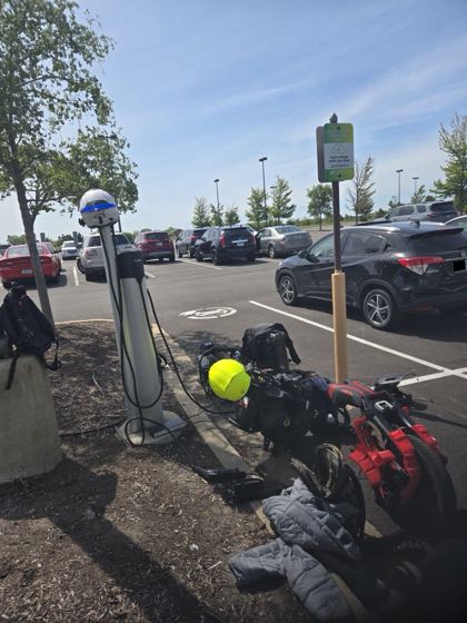 EV charger at Kohl's