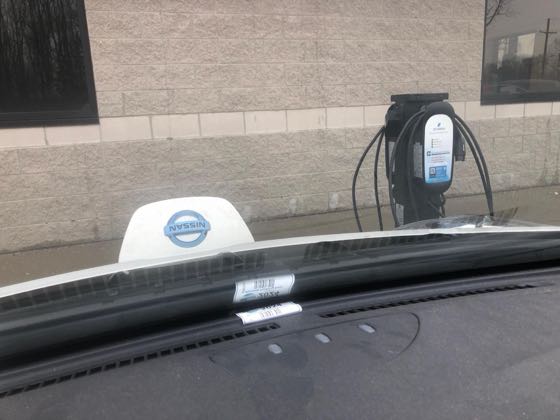 EV charger at Oxford