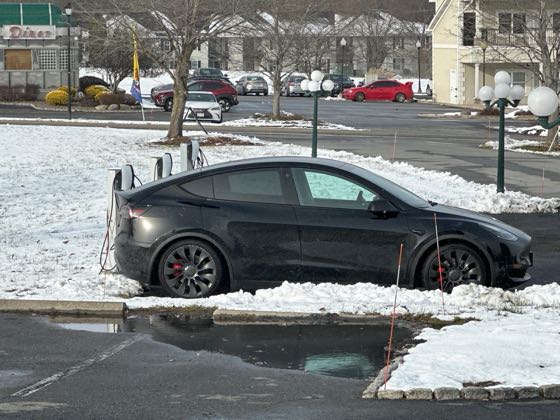 EV charger at Harvester Inns