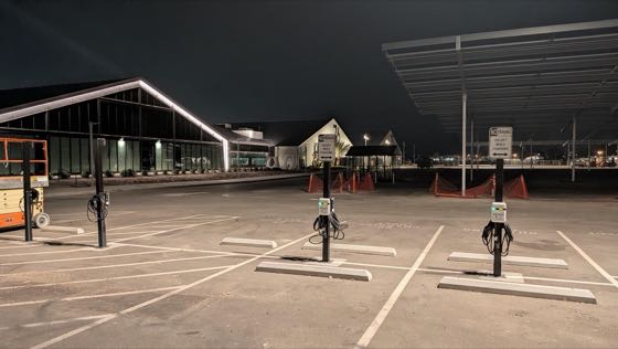 EV charger at West Harbor