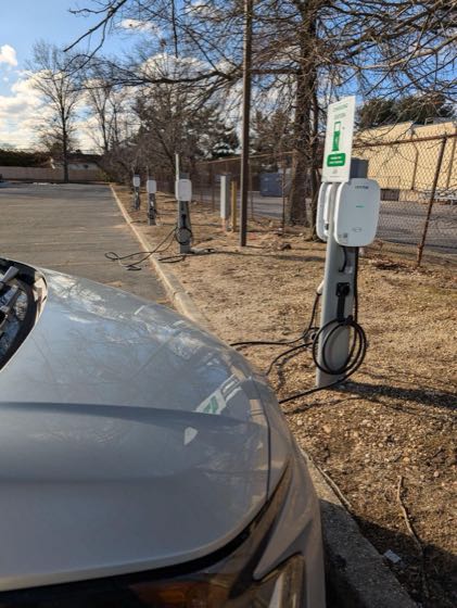 EV charger at 6080 Jericho Turnpike Building