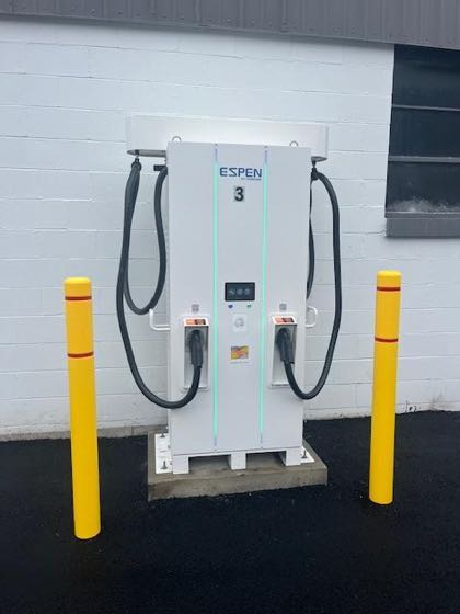 EV charger at Burke Chevy