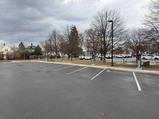 EV charger at City of Maumee Municipal Building