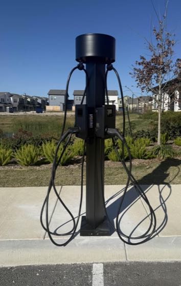 EV charger at Artesia at Medina Valley
