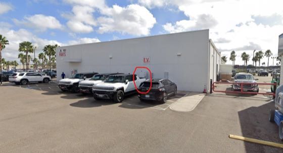 EV charger at Bert Ogden Buick GMC