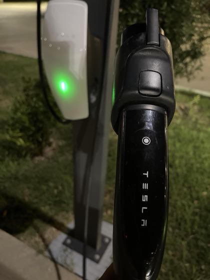 EV charger at Hilton Garden Inn Dallas Lewisville