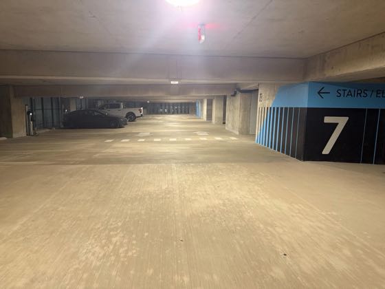EV charger at Lot 017
