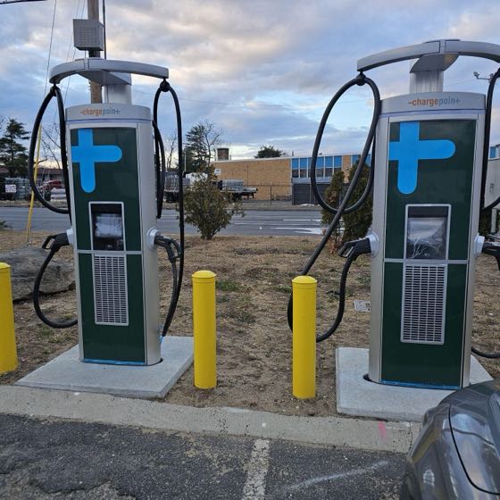 EV charger at Pride 631