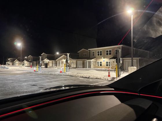 EV charger at The Apex at Crossgates