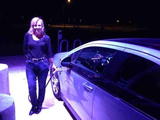 EV charger at Community Impact Newspaper