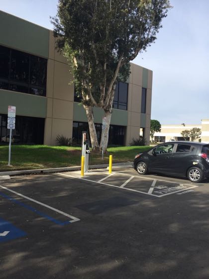 EV charger at Ventura County Behavioral Health