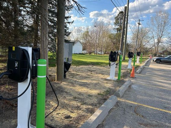 EV charger at 220 Whipple St