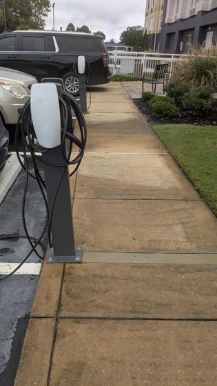 EV charger at Fairfield Inn & Suites Jackson Airport