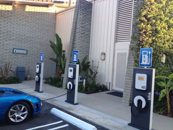 EV charger at Ramada Limited
