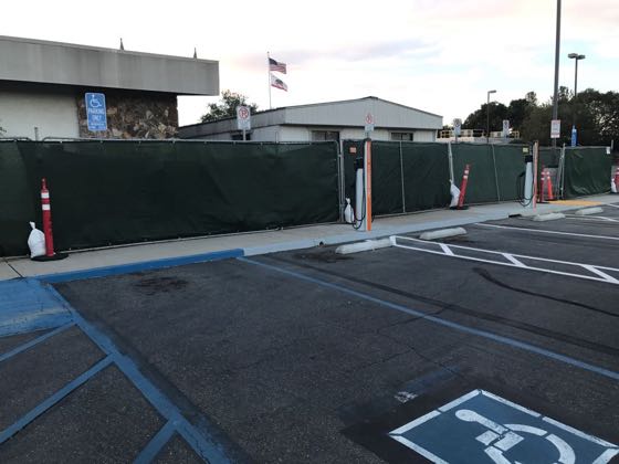 EV charger at San Diego County Public Law Library