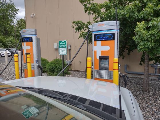 EV charger at Gary Rome Hyundai