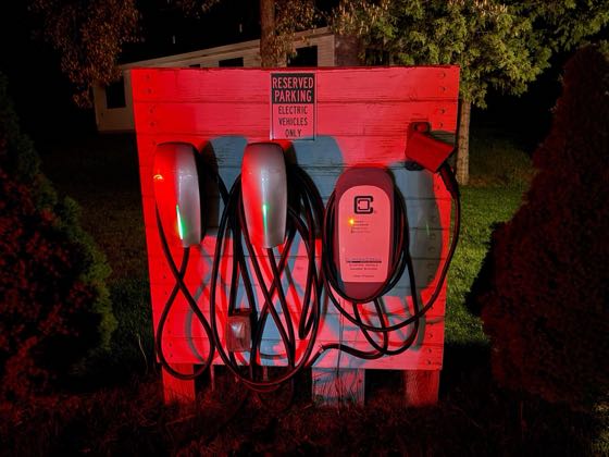 EV charger at Ashbrooke Hotel
